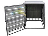 Короб-шафа  для генератора сірий 600х600х800 Kompred OL437/2, фото 4