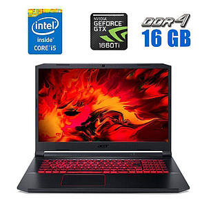 Ігровий ноутбук Acer Nitro 5 AN515-54 / 15.6" (1920x1080) IPS / Intel Core i5-9300H (4 (8) ядра по 2.4 — 4.1, фото 2