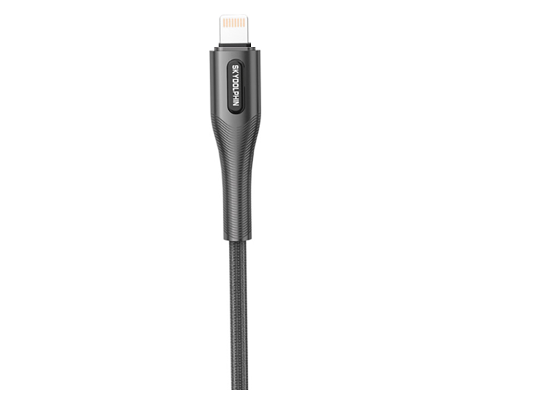 Кабель USB-Lightning SkyDolphin S01L 1m Black (USB-000581)