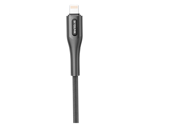 Кабель USB-Lightning SkyDolphin S01L 1m Black (USB-000581), фото 1
