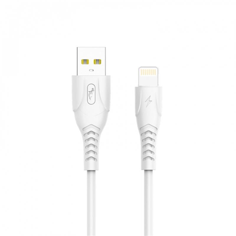 Кабель USB-Lightning SkyDolphin S08L 1m 3.5A White (USB-000560)