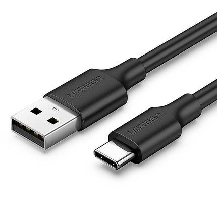 Кабель USB-Type-C Ugreen US287 QC 3.0 18W 2m Black (60118), фото 1