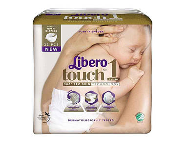 Підгузки дитячі Touch 1 (22) ТМ LIBERO FG