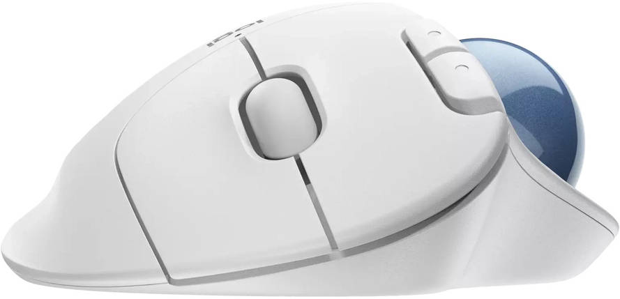 Миша компьютерна Wireless Logitech Ergo M575 400 dpi Trackball Business Off White (910-006438), фото 2
