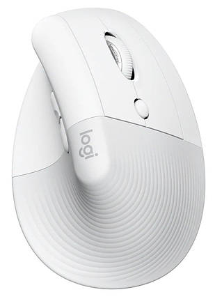 Мышь Wireless Logitech Lift Bluetooth Vertical Ergonomic (910-006496) 4000 dpi USB White, фото 1