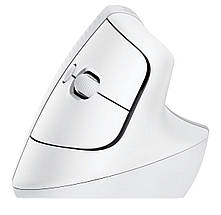 Мышь Wireless Logitech Lift Bluetooth Vertical Ergonomic (910-006496) 4000 dpi USB White, фото 5