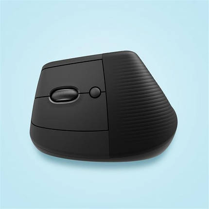 Миша компьютерна Wireless Logitech Lift Vertical Ergonomic (910-006474) 4000 dpi USB Graphite Grey, фото 4
