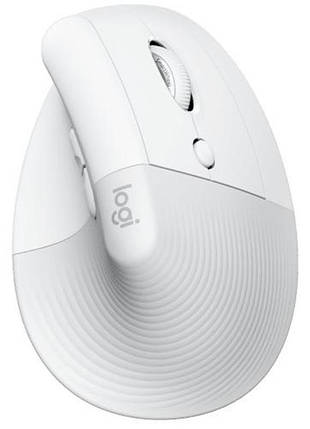 Миша компьютерна Wireless Logitech Lift Vertical Ergonomic (910-006475) 4000 dpi USB White, фото 1