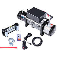 Лебедка для внедорожника Electric Winch 12000lbs (Стальной трос / 12В)