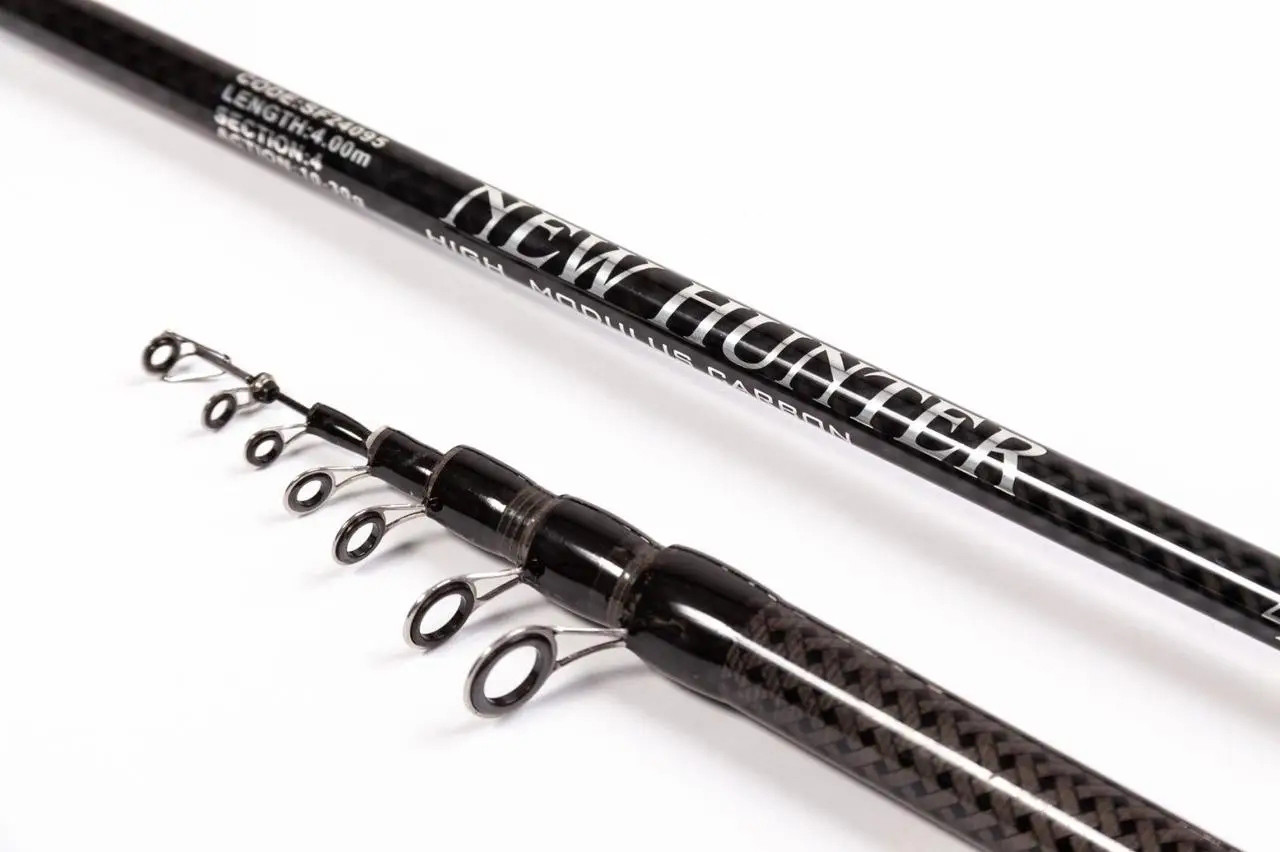Вудлище New Hunter Карбон 5.00 м кільця SIC 10-30 г