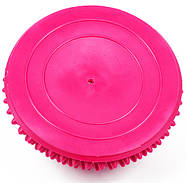 Півсфера масажна кіндербол EasyFit 16 см м'яка рожева, фото 2