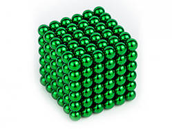 Магнітний неокуб  MAG-004 головоломка металева (Зелений)
