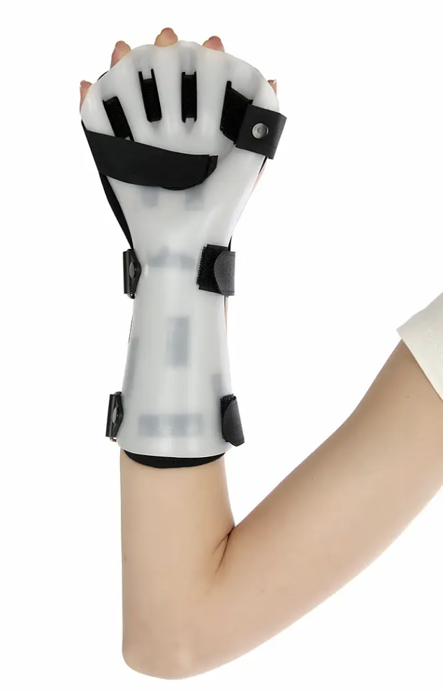 Термопластична корсет-шина для зап'ястку з підтримкою пальців антиспастична Код/Артикул HS35-S/M-Права, фото 1