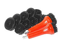 Набір насадок для чищення шпильок маточини 14 од 1541 JTC