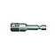 Адаптер для головки 1/4" L=50 мм на шурупокрут (7670-14-50 JTC) 969-2-21-05014 WP Whirlpower, фото 3