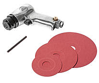 Шліфувальна машинка пневматична 1/4" 3824 JTC