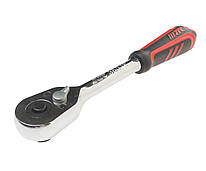 Тріскачка 1/2" 257 мм 36 зубців (гумова ручка) 3604B JTC