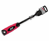 Тріскачка з регульованою довжиною 1/2" 305-455мм 72зуб (гумова ручка) 5027 JTC