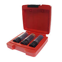 Набір головок ударних для литих дисків 17,19,21 мм (3 од.) 7655 JTC