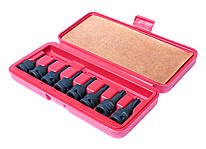 Набір головок ударних TORX T25-T60 1/2" 8 од. J408T JTC