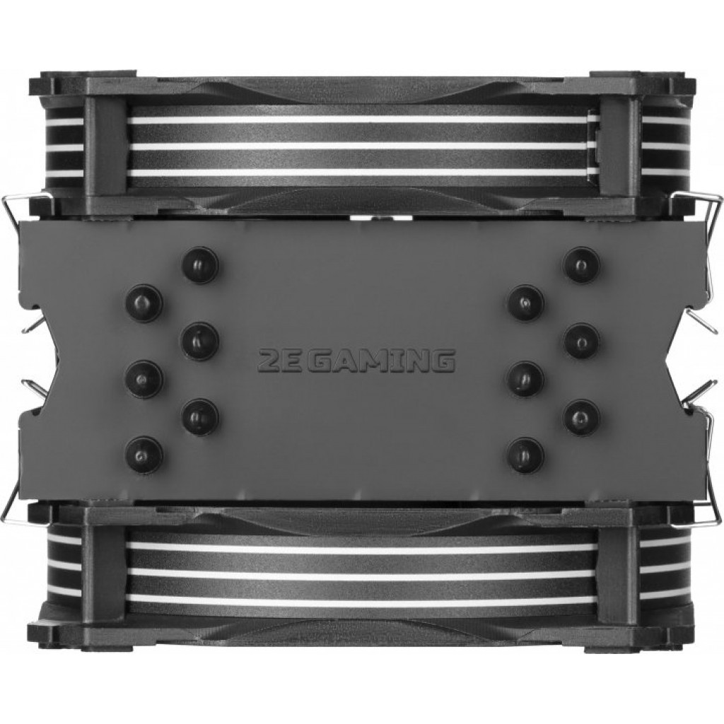 Активний кулер для процесора 2E Gaming Air Cool Black A-RGB LED (2E-AC120D6-ARGB)