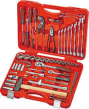 Набор инструмента 1/4" и 1/2" 90ед. H090C-R72 JTC