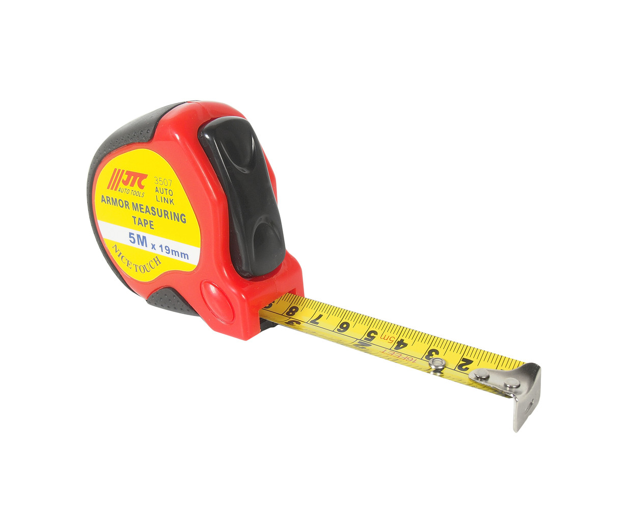 Рулетка вимірювальна 5 м 3507 JTC, фото 1