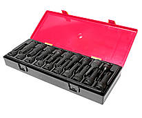 Набір головок ударних 1/2" TORX, HEX, 78 мм 19ед. K4191 JTC