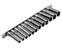 Набір головок торцевих глибоких 3/8" 6 гр. 8-19 мм 12 од. H312M JTC