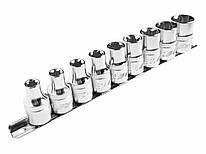 Набір головок торцевих TORX E10-E24 1/2" 9 од. H409E JTC