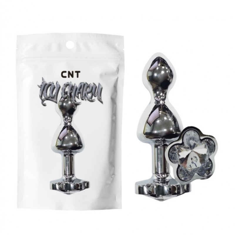 Анальна пробка з кристалом Detachable Bubble Blossom Gem Plug Bomba💣
