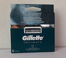 Кассеты для бритья Gillette Intimate 6 шт. ( Картриджи Жиллет Інтімейт оригинал)