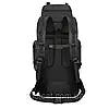 Туристичний водонепроникний рюкзак на 90 л (80х25х36 см) S1907, Чорний / Рюкзак великий похідний, фото 4