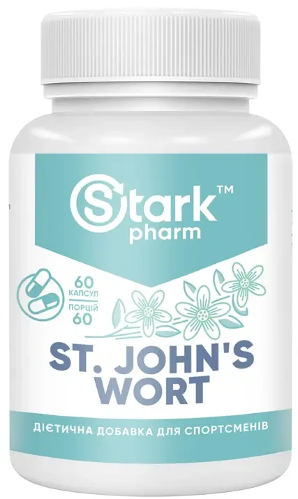 Екстракт звіробою Stark Pharm St. John's Wort 500 мг 60 caps
