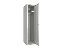 Металлический шкаф для одежды крашенный 300/1-1 однодверный ширина 300 мм (Меткас-ТМ)