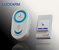 Безпровідний дверний дзвінок в розетку LUCKARM 005 Blue