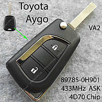 Ключ Toyota Aygo 2005-2014 89785-0H901