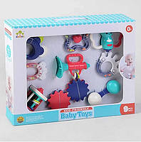 Набор погремушек в ручку Baby Toys 9 штук, SL84836