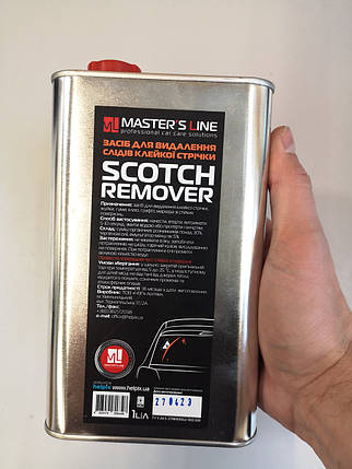 Засіб для видалення клею - Master`s Line Scotch Remover (антиграфіті) 1 л. (2000000003696), фото 3