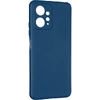 Чохол Fiji Full Soft Premium для Xiaomi Redmi Note 12 протиударний бампер з мікрофіброю Dark Blue