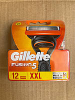 Картриджи для бритья Gillette Fusion5 12 шт. ORIGINAL GERMANY