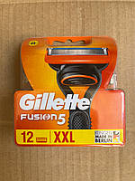 Картриджі для гоління Gillette Fusion5 12 шт. ORIGINAL GERMANY