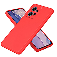 Чохол Fiji Full Soft Premium для Xiaomi Redmi Note 12 протиударний бампер з мікрофіброю Red