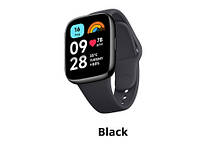 Смарт-годинник Xiaomi Redmi watch 3 Active Black Global.Акція + подарунок скло