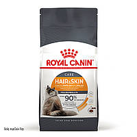 Корм для кошек ROYAL CANIN HAIR&SKIN CARE 0.4 кг, для поддержания здоровья кожи и блеска шерсти