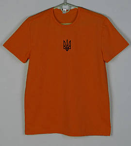 Футболка 100% Х/Б юніор Тризуб 4301п (Уп.4шт XS, S), Цегляний