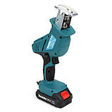 Акумуляторна сабельна пилка Makita JR-180 (18V 4.0Ah). АКБ ножівка Макіта, фото 3