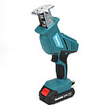 Акумуляторна сабельна пилка Makita JR-180 (18V 4.0Ah). АКБ ножівка Макіта, фото 4