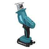 Акумуляторна сабельна пилка Makita JR-180 (18V 4.0Ah). АКБ ножівка Макіта, фото 5