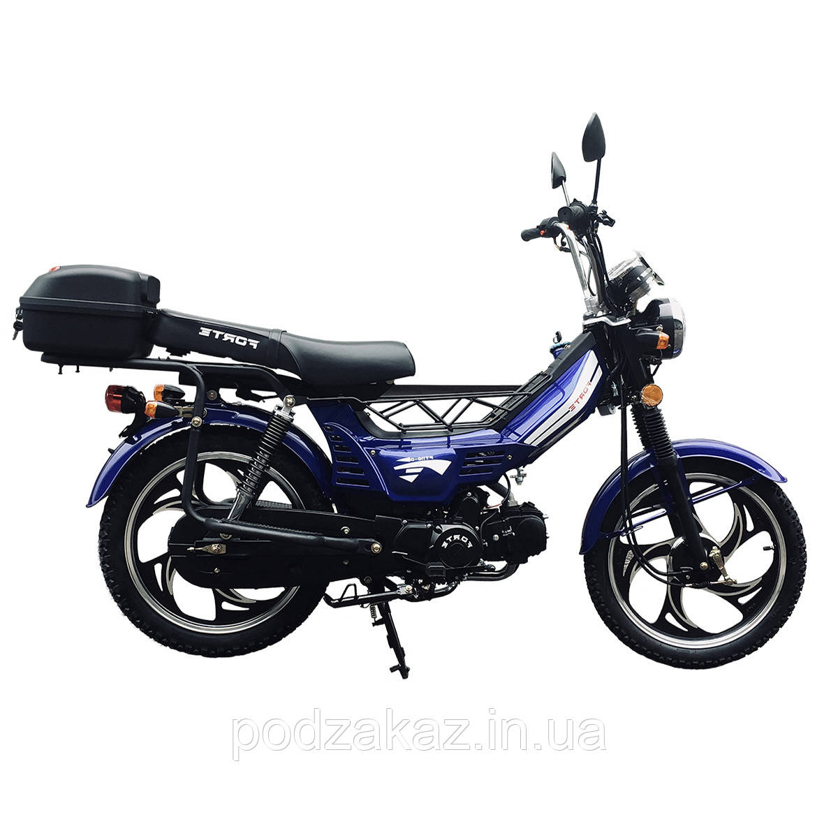 Мотоцикл ALFA FT110D Forte синий HLZ, фото 1